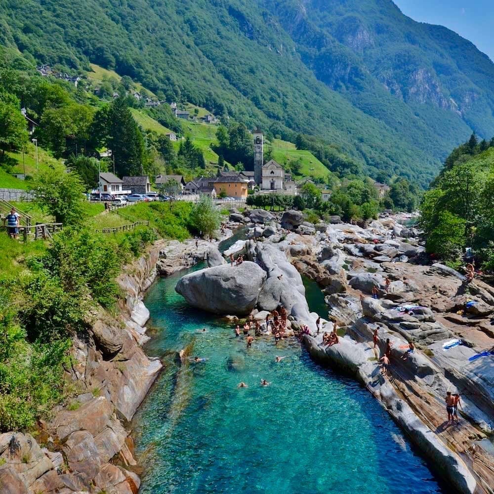 Lavertezzo — Switzerland, Western Europe