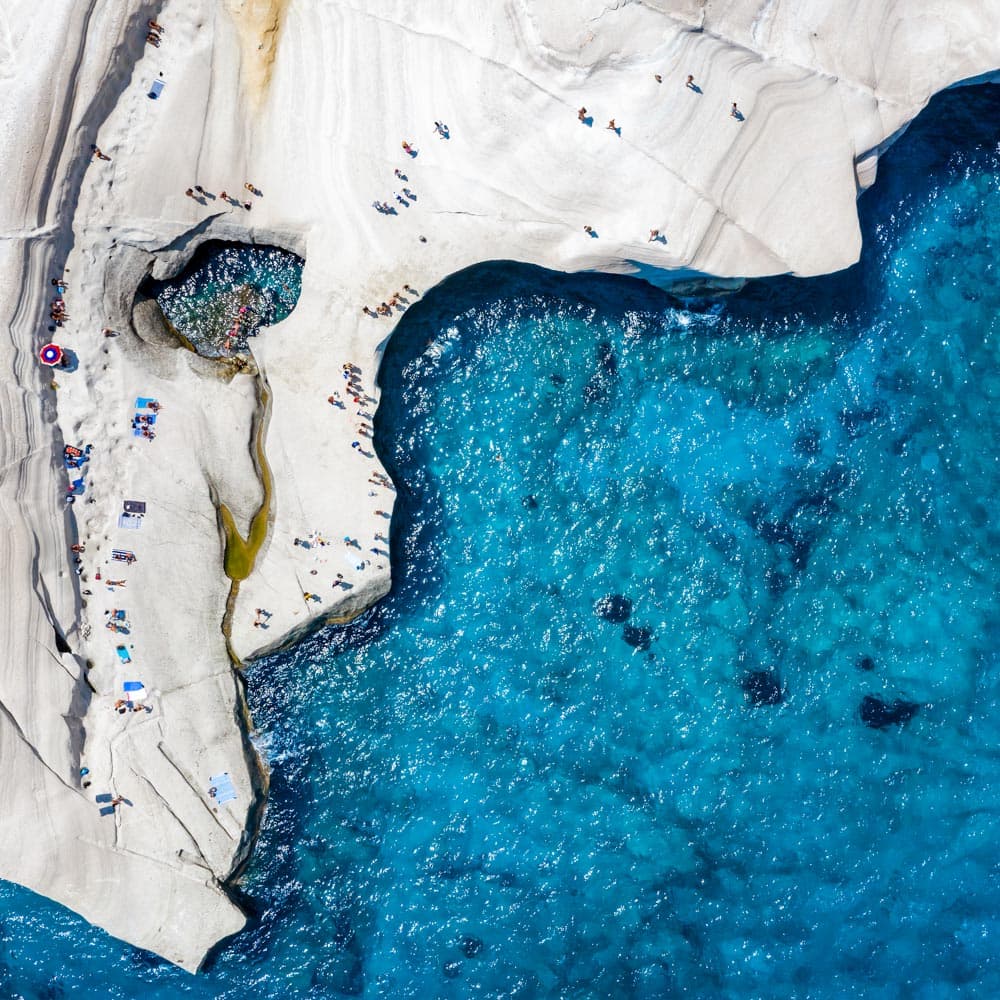 Sarakiniko — Milos, Greece, Western Europe