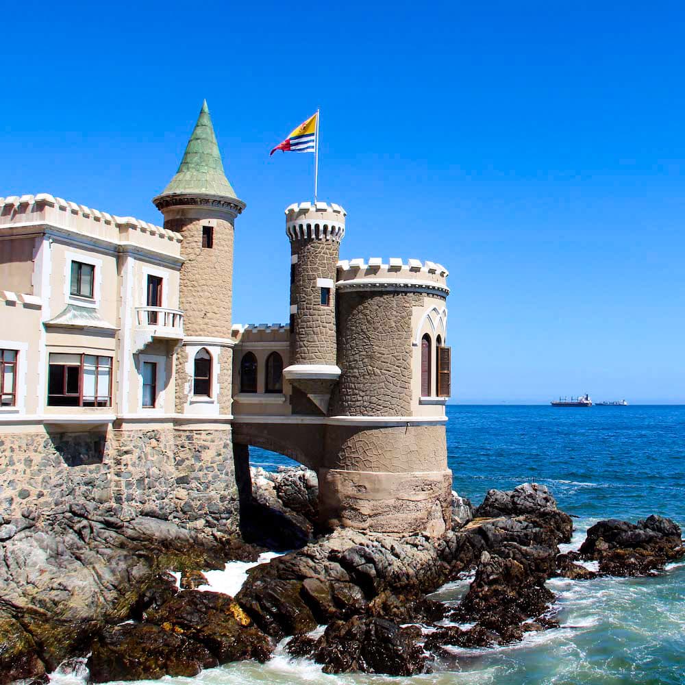 Wulff Castle, Viña del Mar — Chile, South America