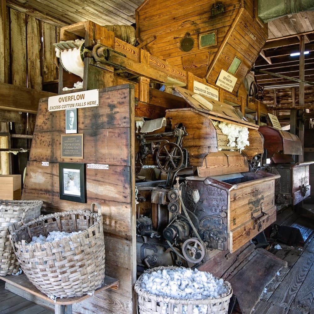 Frogmore Cotton Plantation & Gins — Louisiana, United States, North America