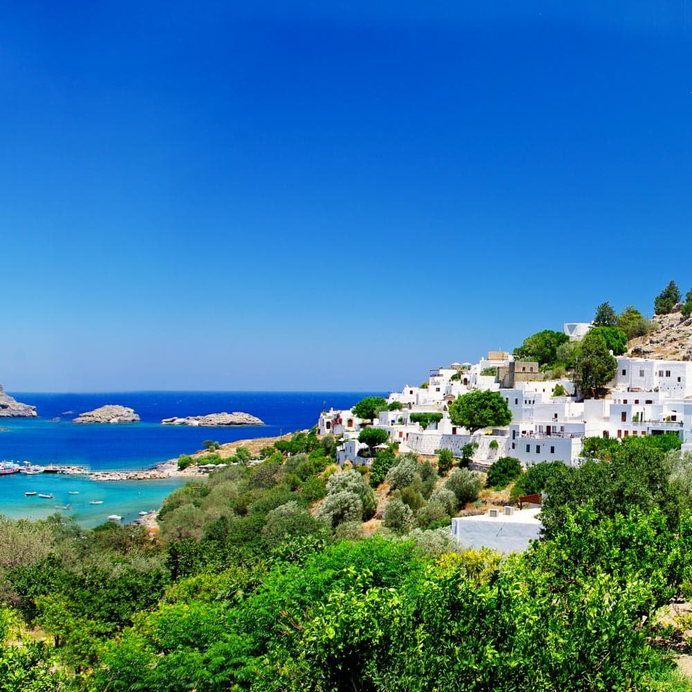 Lindos, Rhodes — Greece, Western Europe