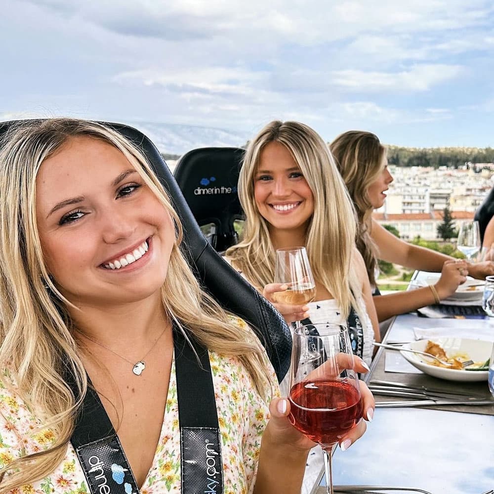 Dinner in the Sky — Athens, Greece, Western Europe