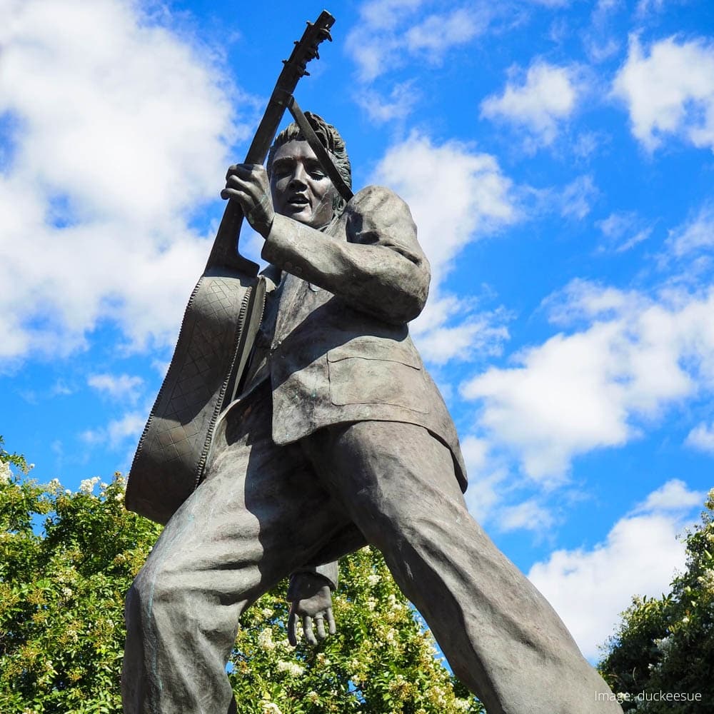 Elvis Statue — Memphis, Tennessee, United States, North America