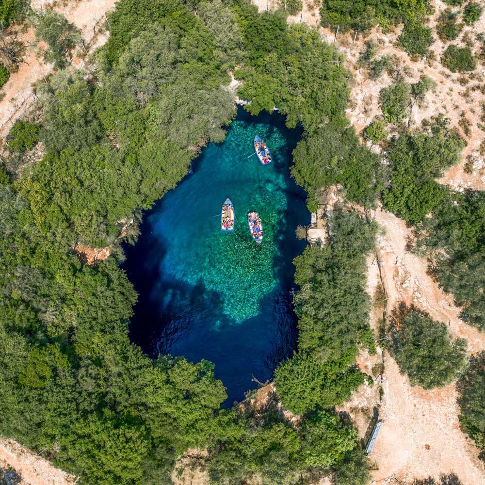 Melissani Cave — Kefalonia, Greece, Western Europe