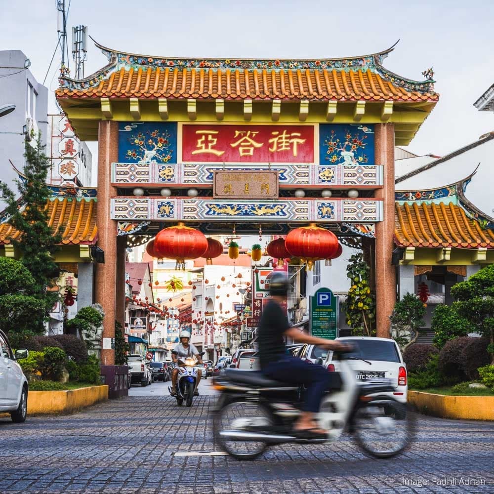 Carpenter Street — Kuching, Sarawak, Malaysia, Asia
