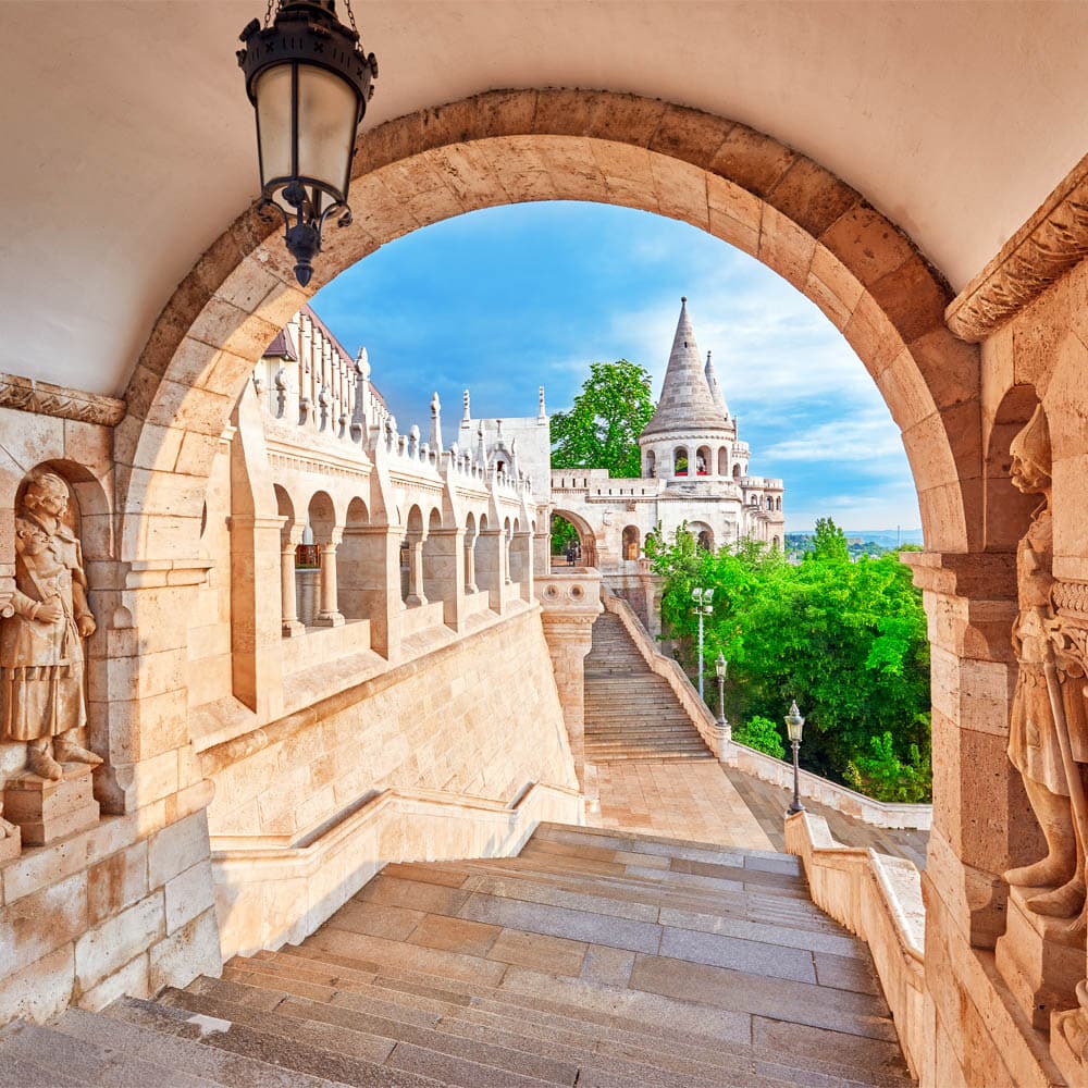 Fisherman's Bastion — Budapest, Hungary, Eastern Europe