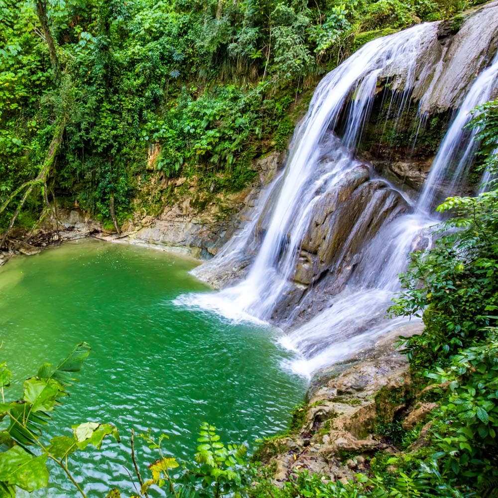 Gozalandia Waterfall — Puerto Rico, Caribbean