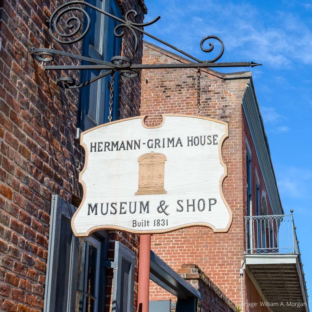 Hermann-Grima House — New Orleans, Louisiana, United States, North America