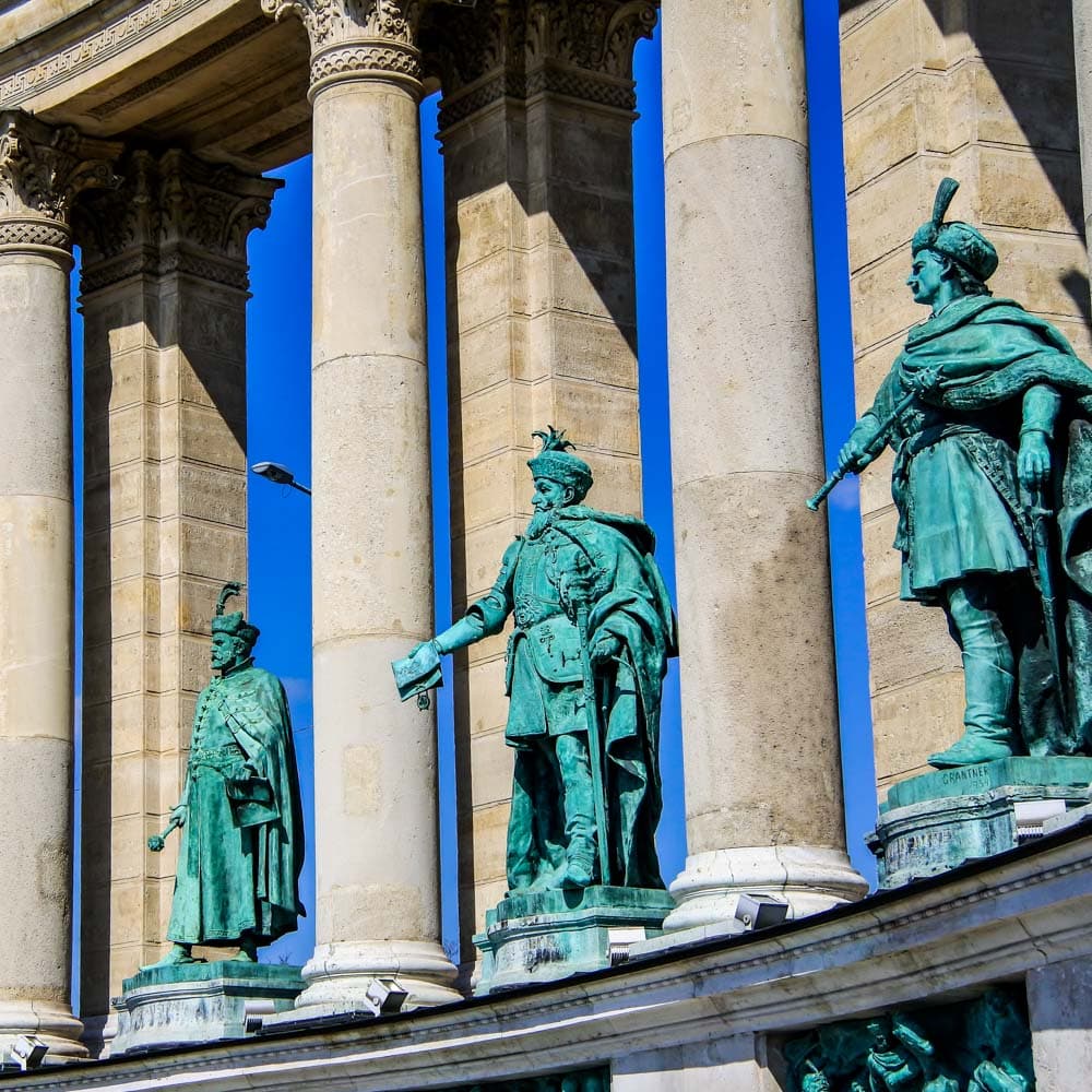 Heroes' Square — Budapest, Hungary, Eastern Europe