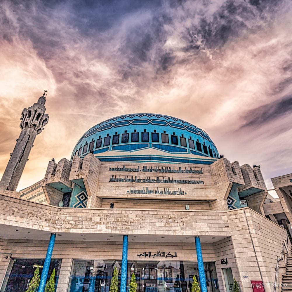 King Abdullah Mosque — Jordan, Middle East