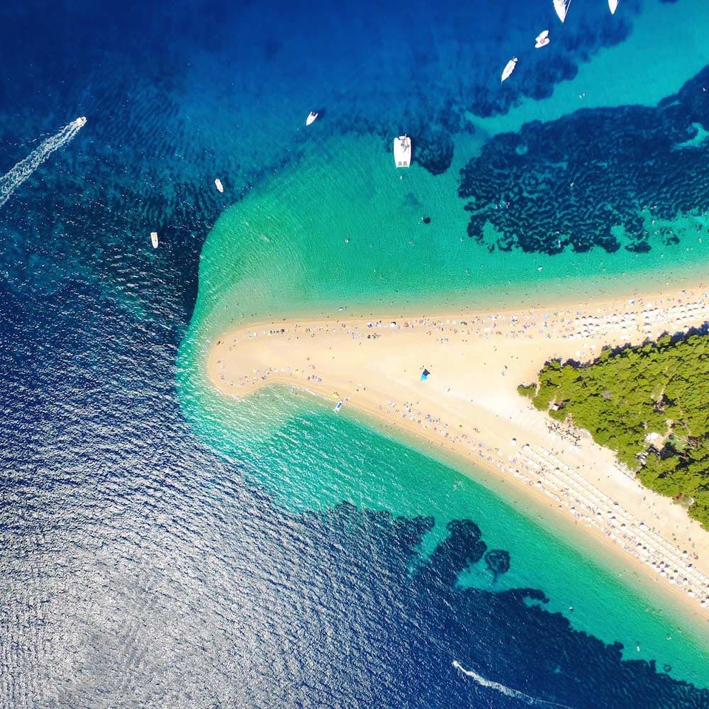 Zlatni Rat Beach — Croatia, Eastern Europe