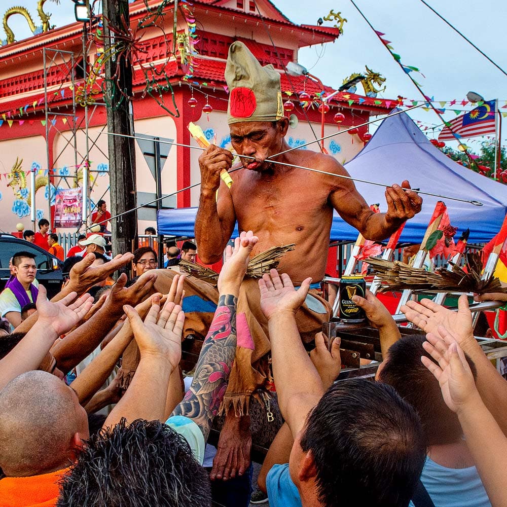 Nine Emperor Gods Festival — Sarawak, Malaysia, Asia