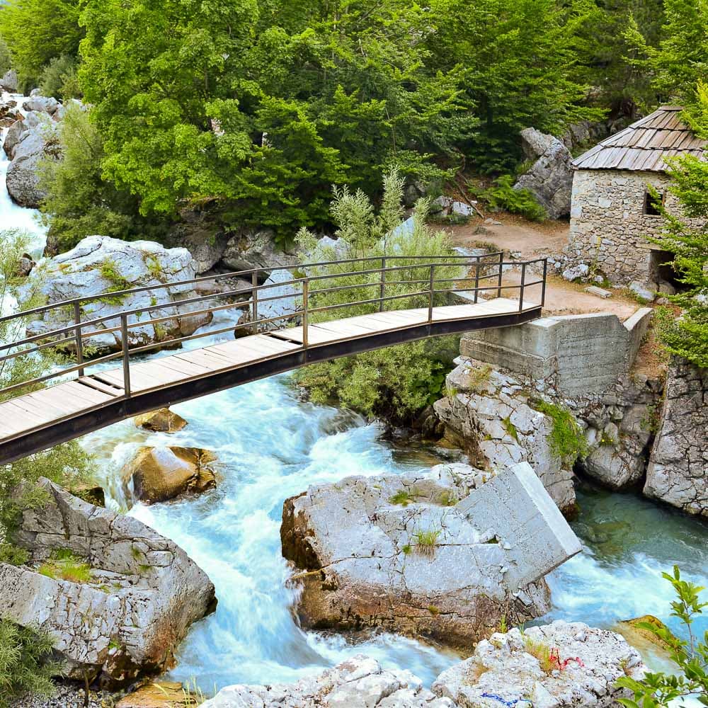 Valbona River — Albania, Eastern Europe