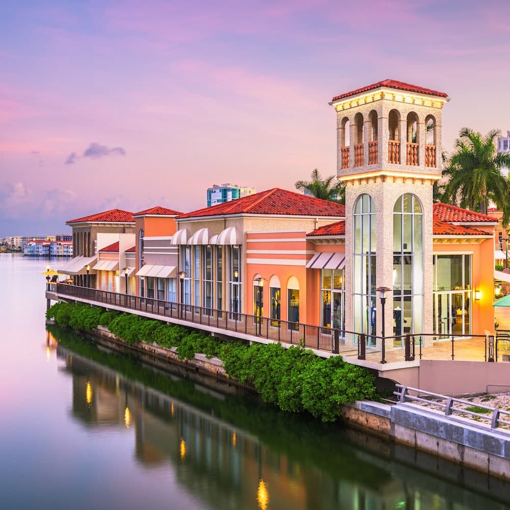 Village Shops on Venetian Bay — Naples, Paradise Coast, Florida, United States, North America