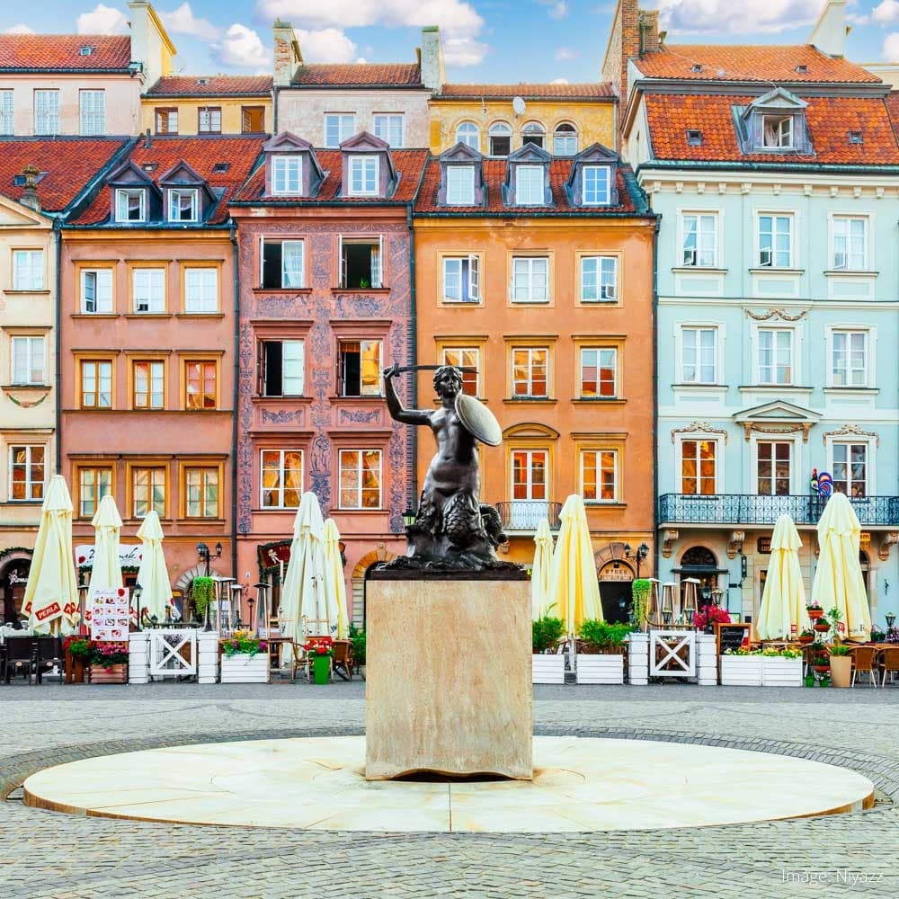 Old Town Market Square — Warsaw, Poland, Eastern Europe