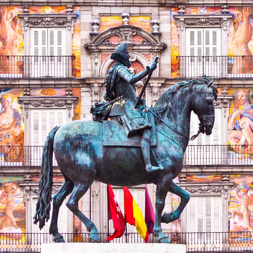 Plaza Mayor — Madrid, Spain, Western Europe