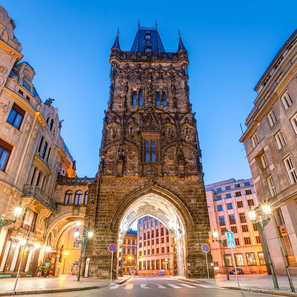 Prasna Brana — Prague, Czechia, Eastern Europe