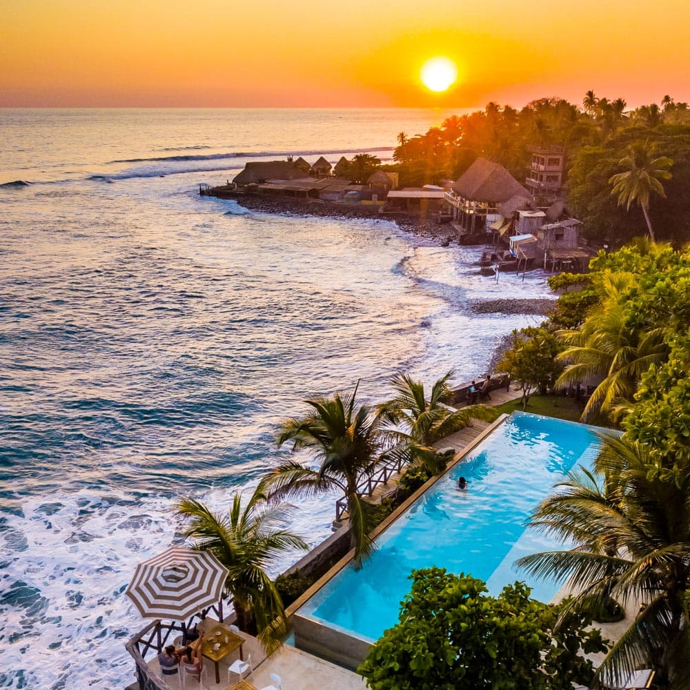 Puro Surf Hotel & Performance Academy — El Salvador, Central America