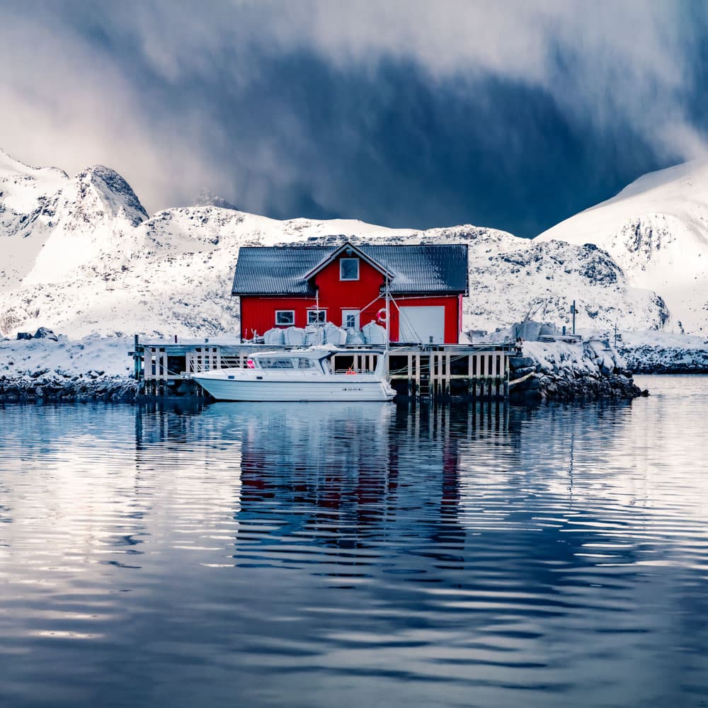 Rambergsvika Fjord — Norway, Scandinavia