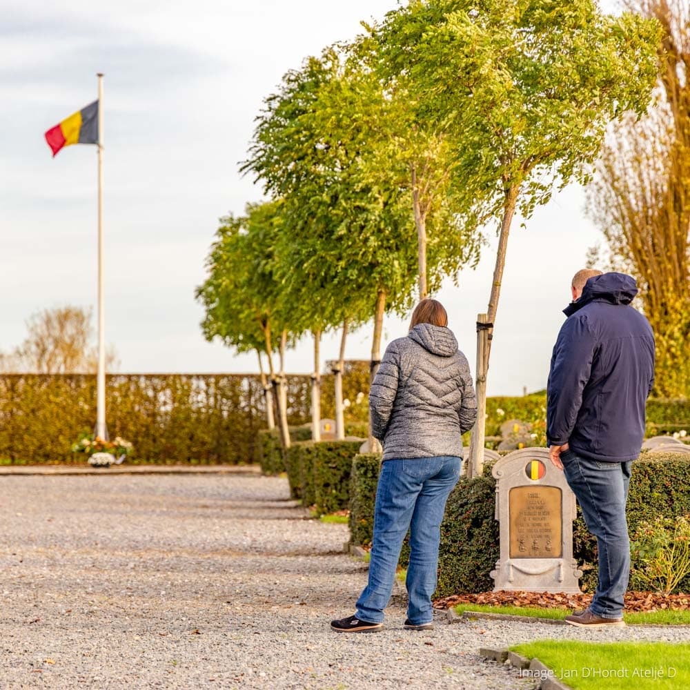 Ramskapelle Belgian Military Cemetery — Belgium, Western Europe
