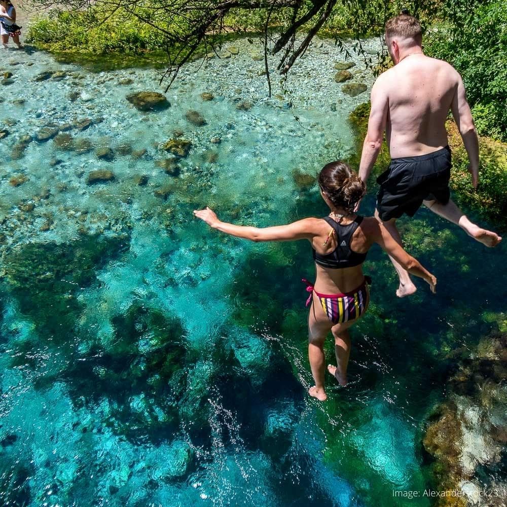 Blue Eye Lake — Albania, Eastern Europe