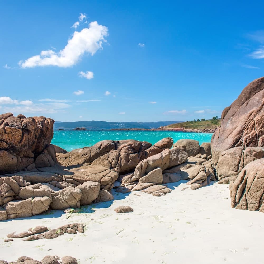 Praia do Pindo — Spain, Western Europe