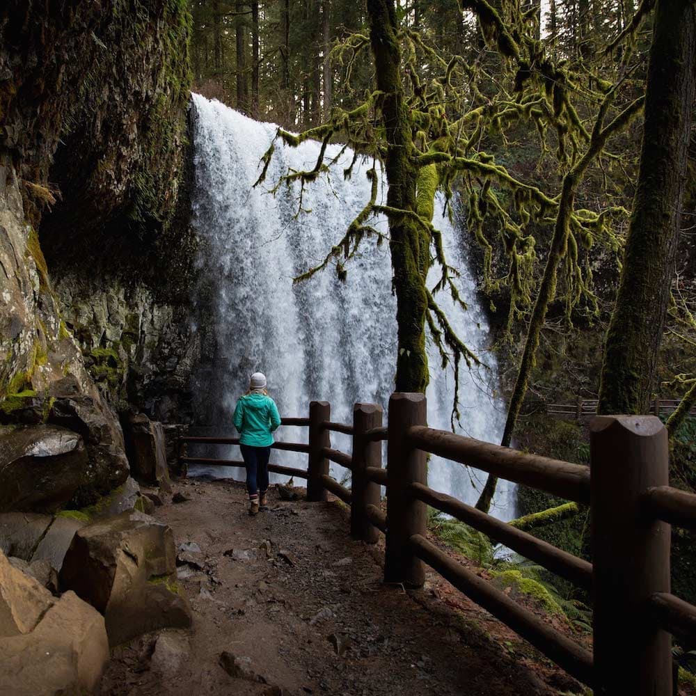 Silver Falls State Park, Oregon, United States, North America