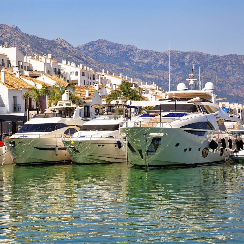Puerto Banús, Marbella — Spain, Western Europe