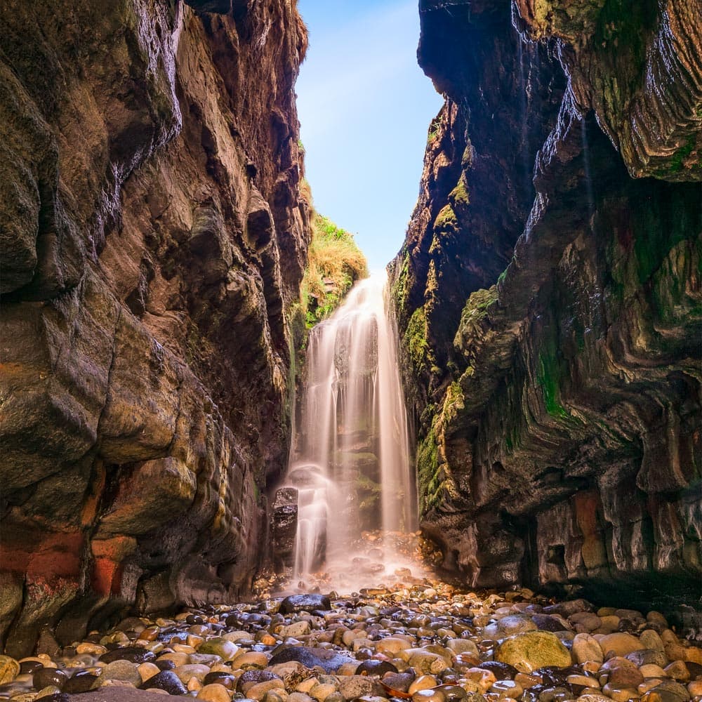 Secret Waterfall — Republic of Ireland, Western Europe