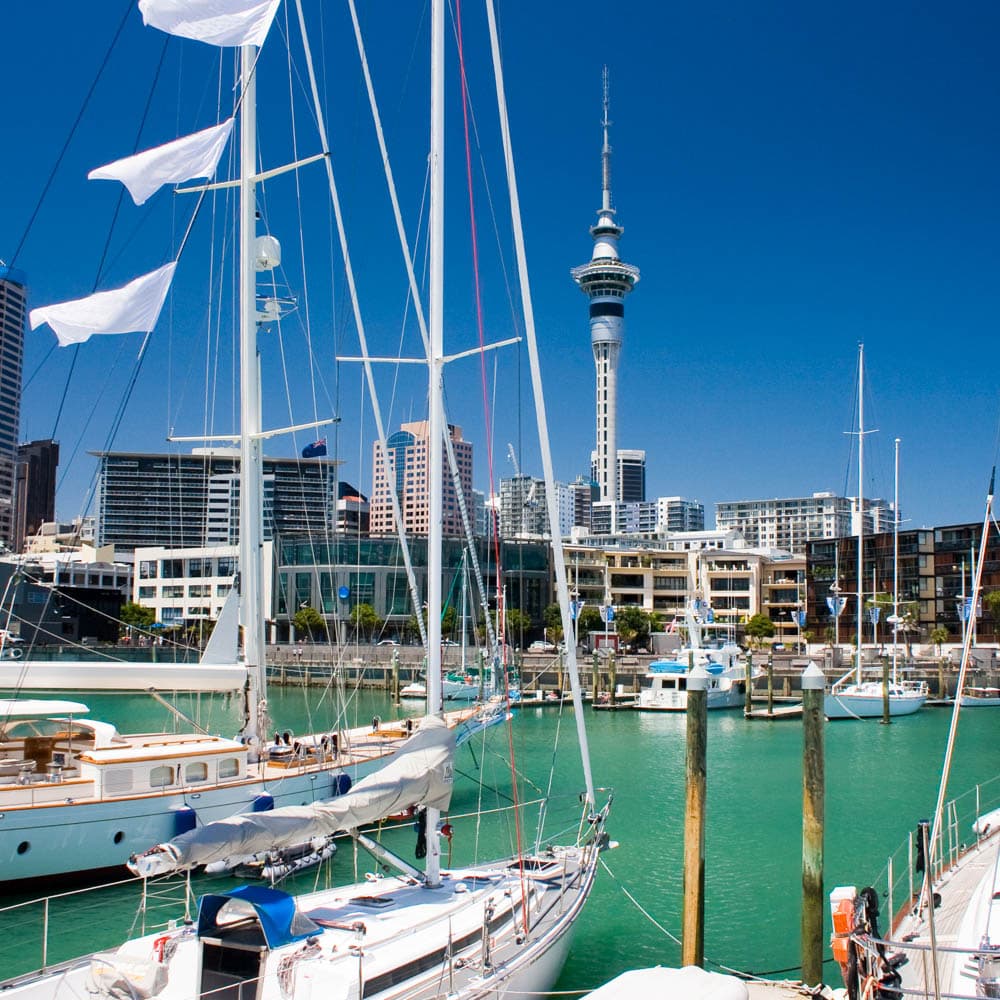 Auckland Waterfront — Auckland, North Island, New Zealand, Oceania