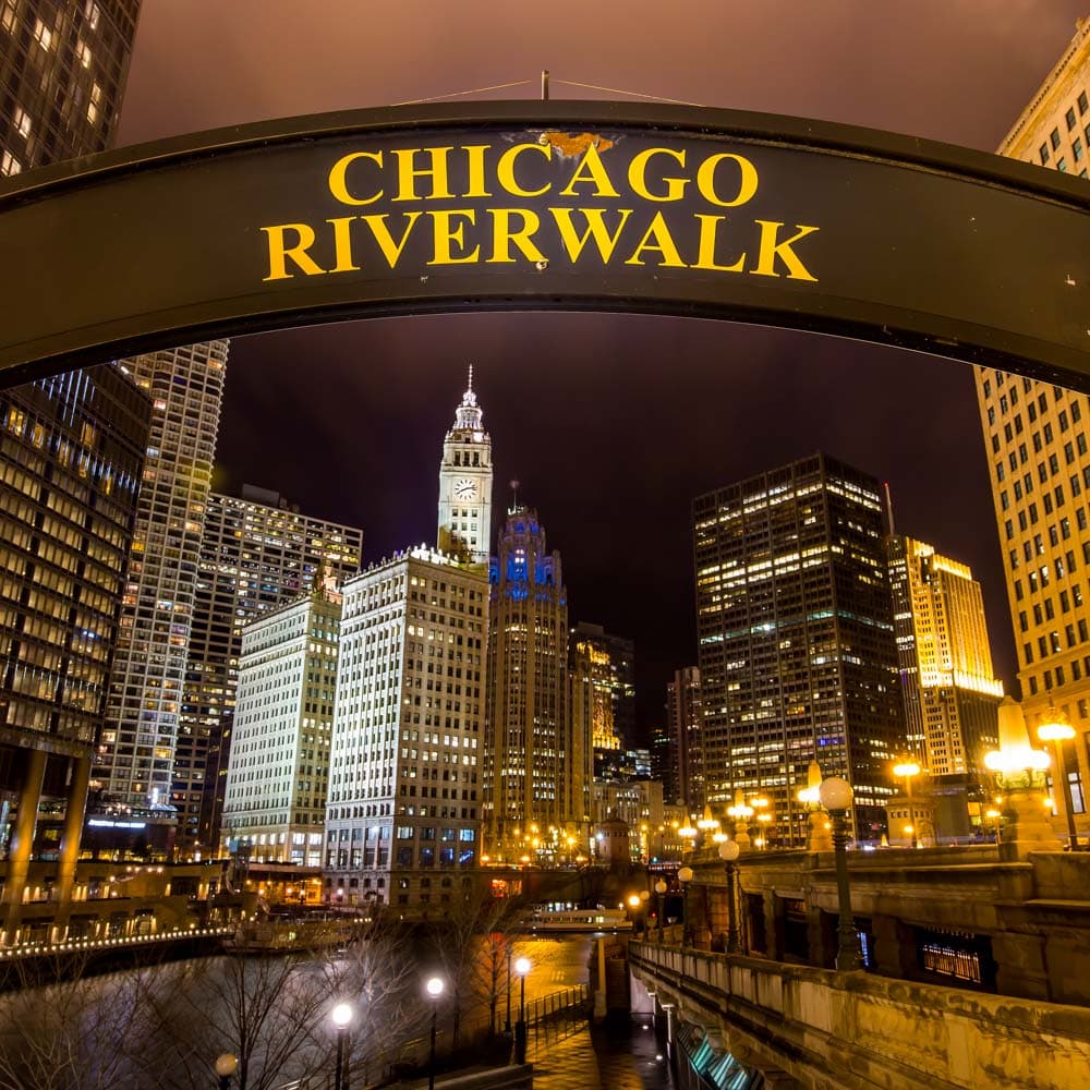Chicago Riverwalk — Chicago, Illinois, United States, North America