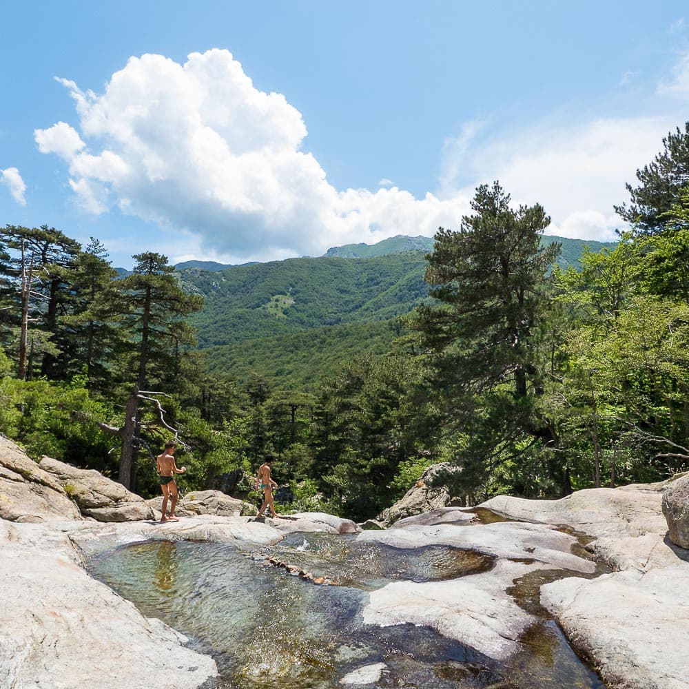 Cascade des Anglais — Corsica, France, Western Europe