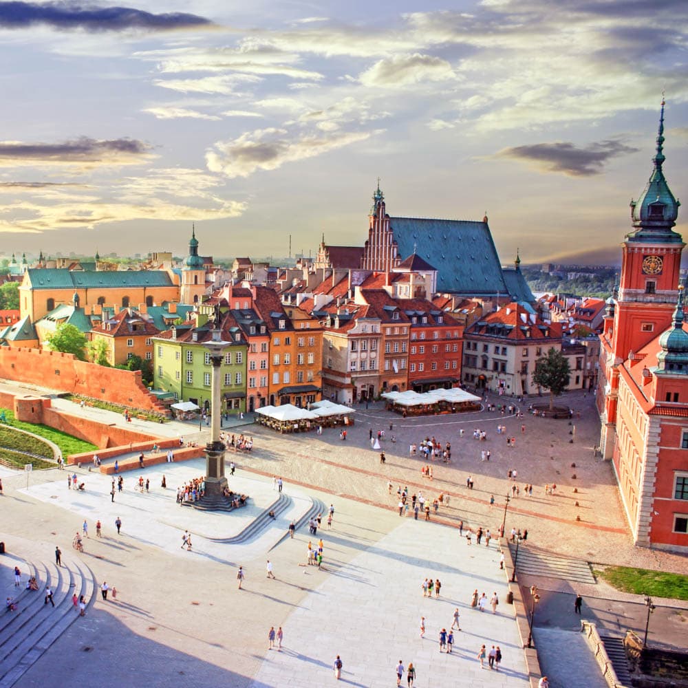 Castle Square — Warsaw, Poland, Eastern Europe
