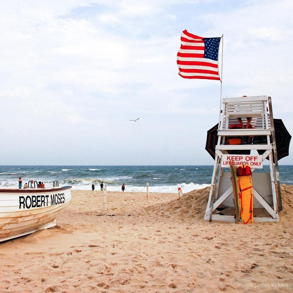 Robert Moses State Park — Long Island, New York, United States, North America